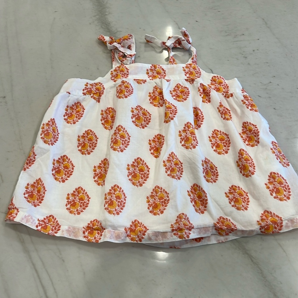 Crewcuts tie tank top
